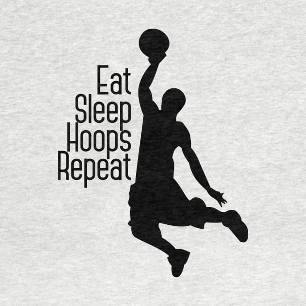 Eat Sleep Hoops Repeat by nextneveldesign